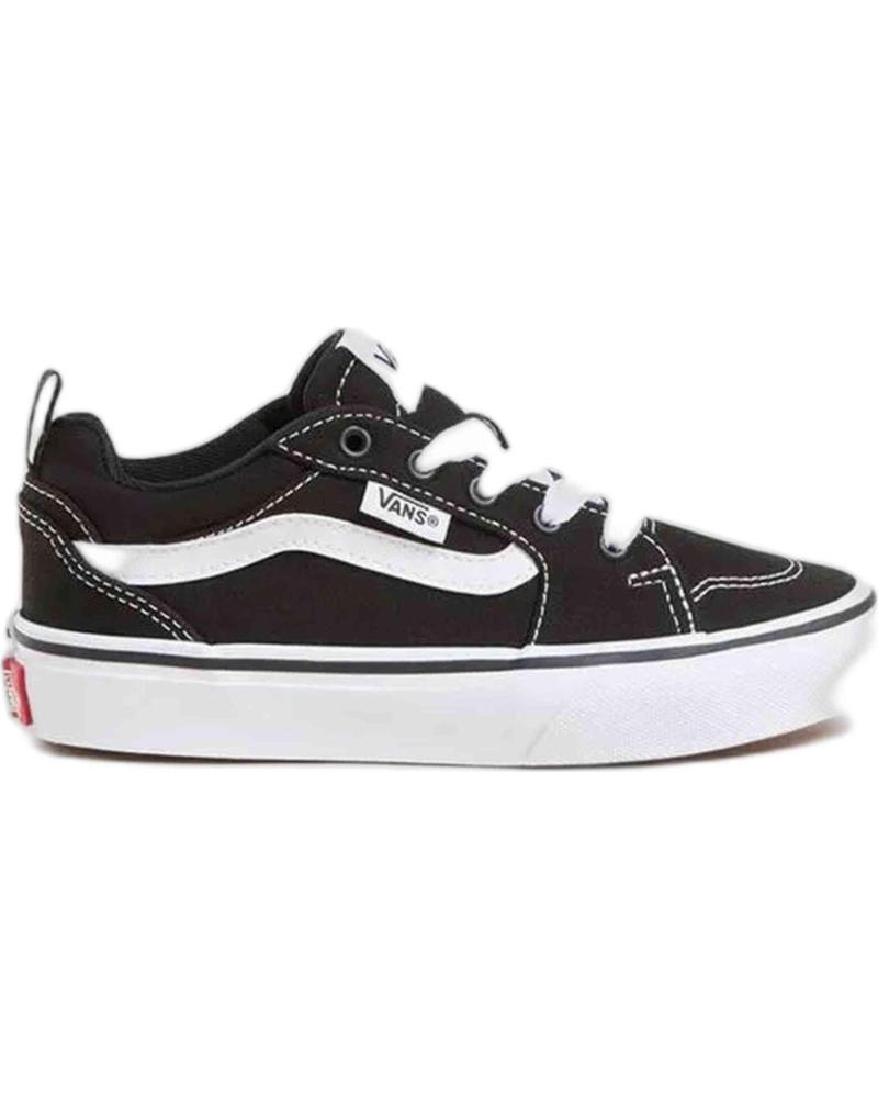 VANS OFF THE WALL ZAPATILLAS VANS SK8-LOW PARA NIÑO, COLOR NEGRO NEGRO