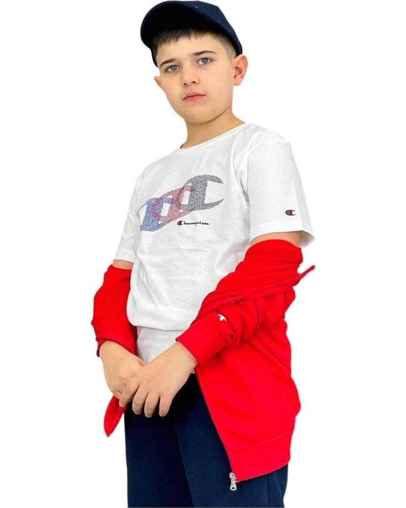 CHAMPION CAMISETA DE MANGA CORTA CHAMPION PARA NIÑO BLANCO