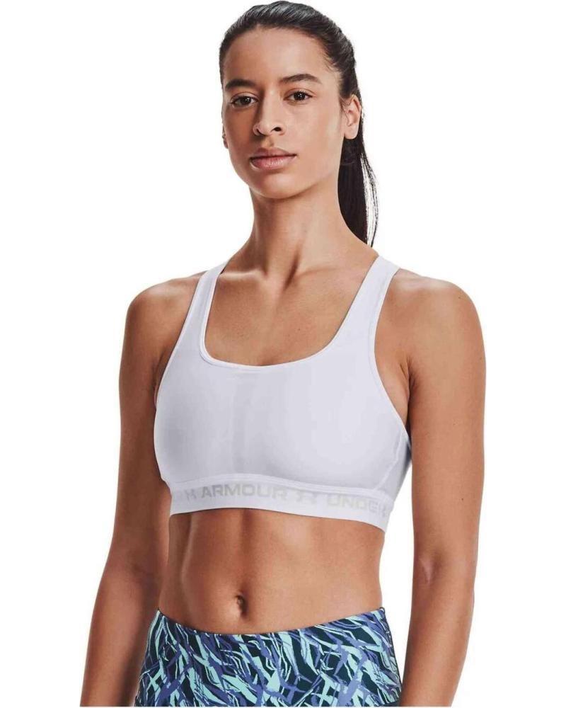 UNDER ARMOUR SUJETADOR DEPORTIVO UNDER ARMOUR PARA MUJER BLANCO