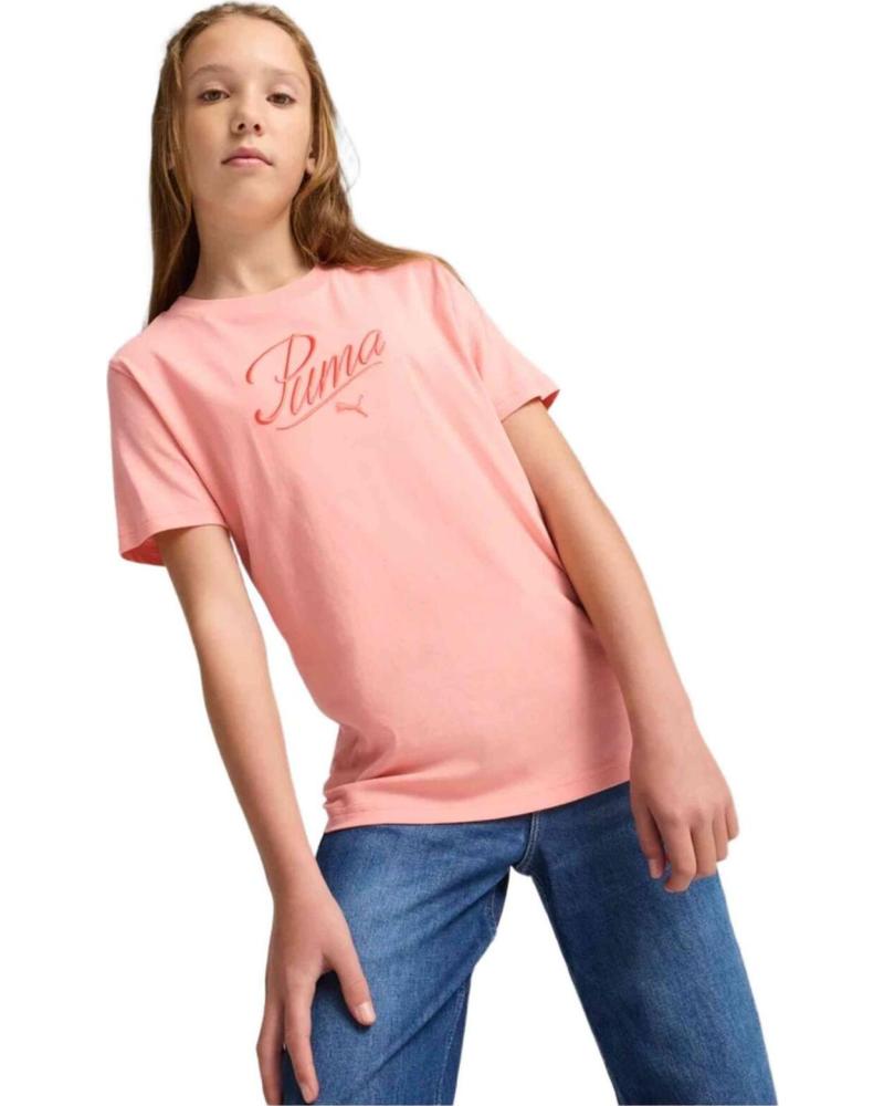 PUMA CAMISETA MANGA CORTA PUMA NARANJA