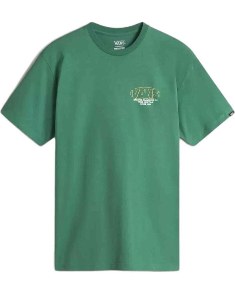 VANS OFF THE WALL CAMISETA VANS OFF THE WALL MANGA CORTA VERDE PARA HOMBRE VERDE