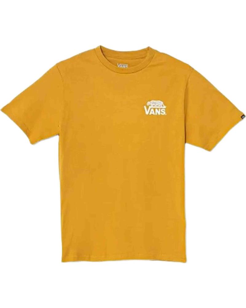 VANS OFF THE WALL CAMISETA VANS OFF THE WALL DE MANGA CORTA PARA NIÑOS AMARILLO AMARILLO