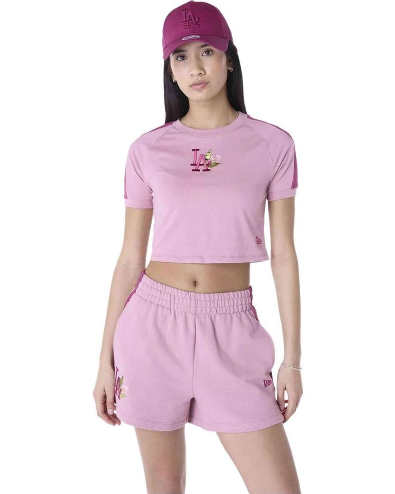 NEW ERA CAMISETA CORTA NEW ERA PARA MUJER ROSA