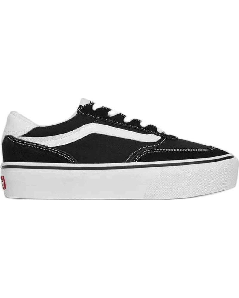 VANS OFF THE WALL ZAPATILLAS VANS OLD SKOOL PLATFORM NEGRAS MUJER NEGRO
