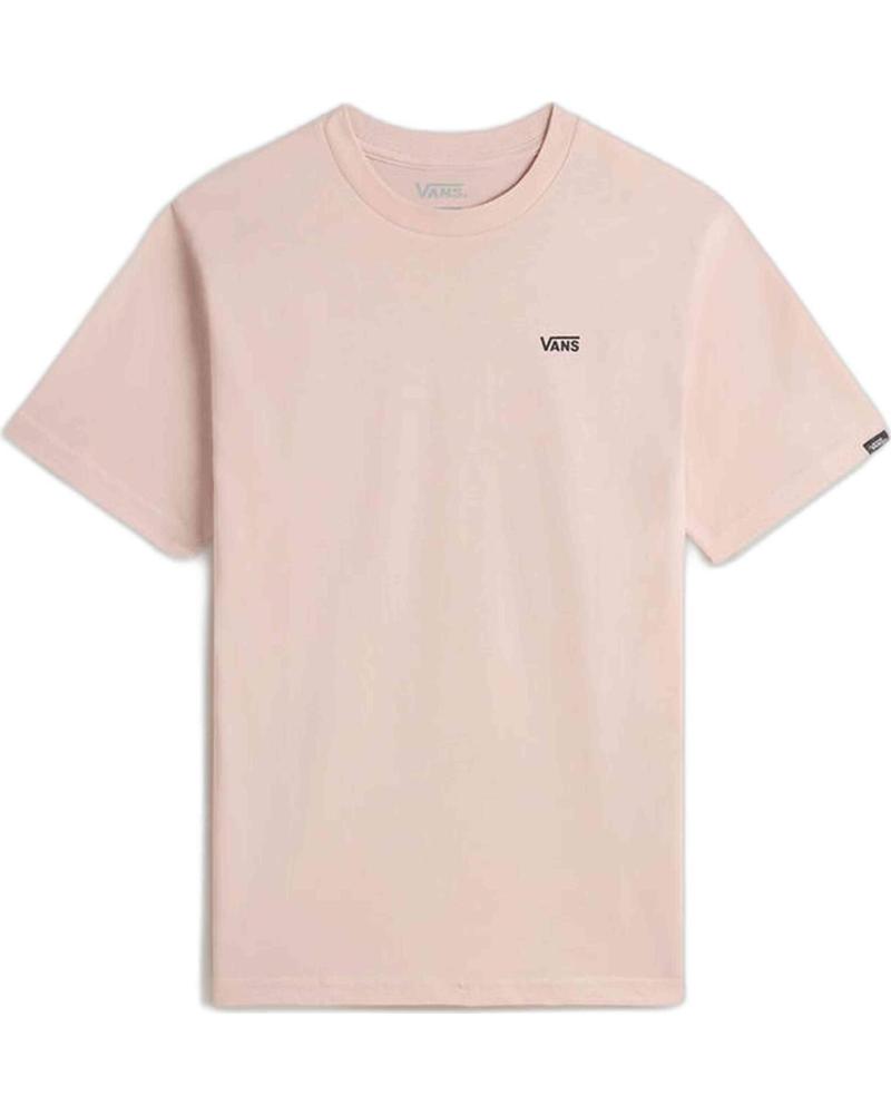 VANS OFF THE WALL CAMISETA VANS OFF THE WALL MANGA CORTA MUJER ROSA ROSA