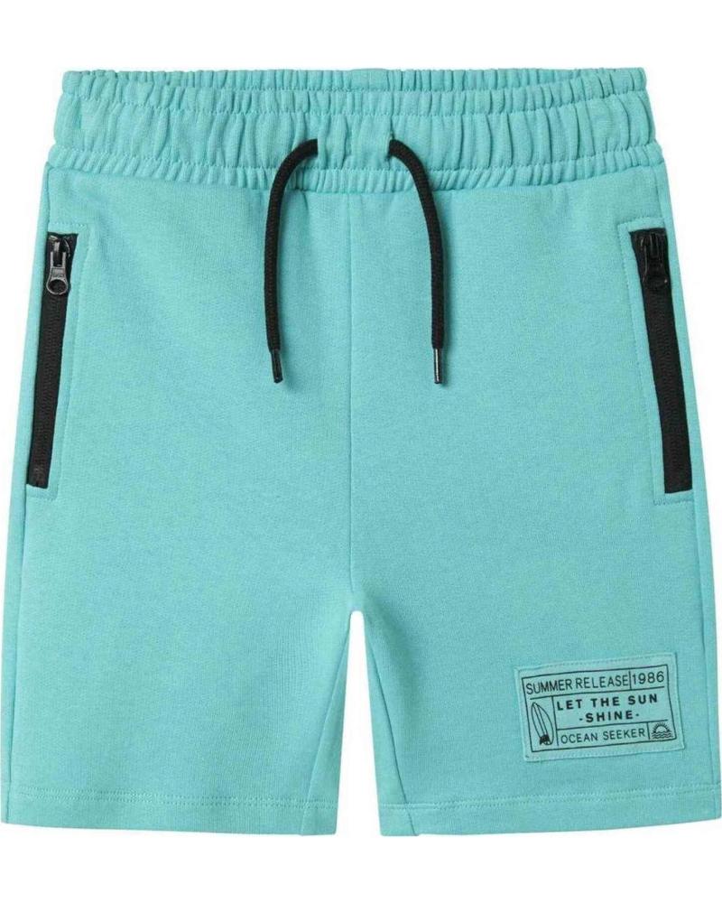 NAME IT NAME IT PANTALÓN CORTO PARA NIÑOS AZUL AZUL