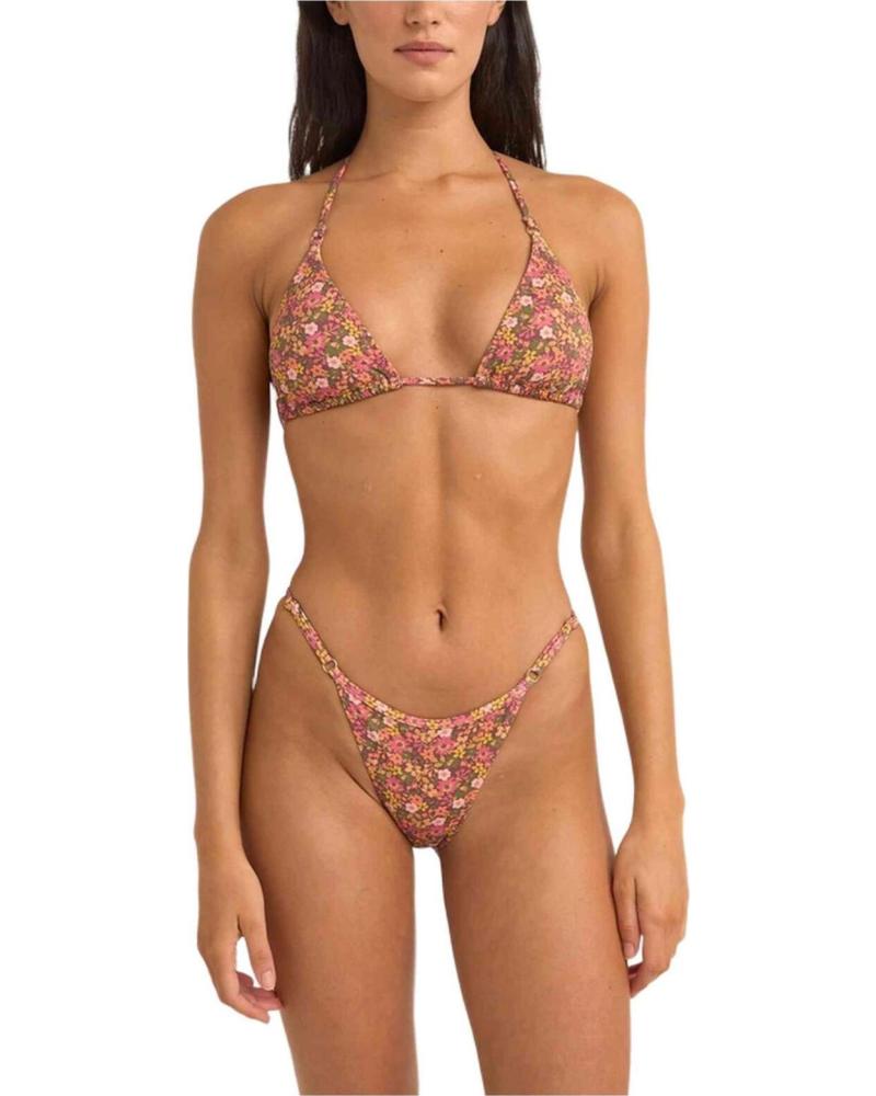 RHYTHM TOP DE BIKINI RHYTHM DE TRIÁNGULO PARA MUJER ROSA