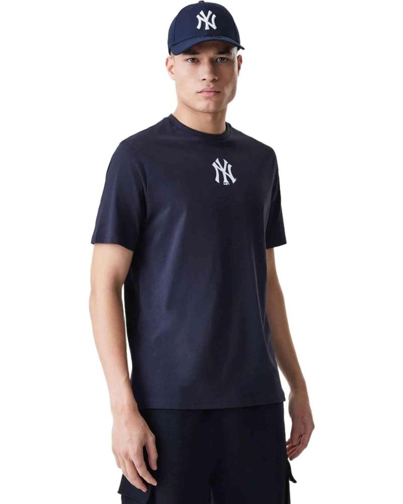 NEW ERA CAMISETA NEW ERA HOMBRE MLB NEW YORK YANKEES MANGA CORTA NEGRA NEGRO
