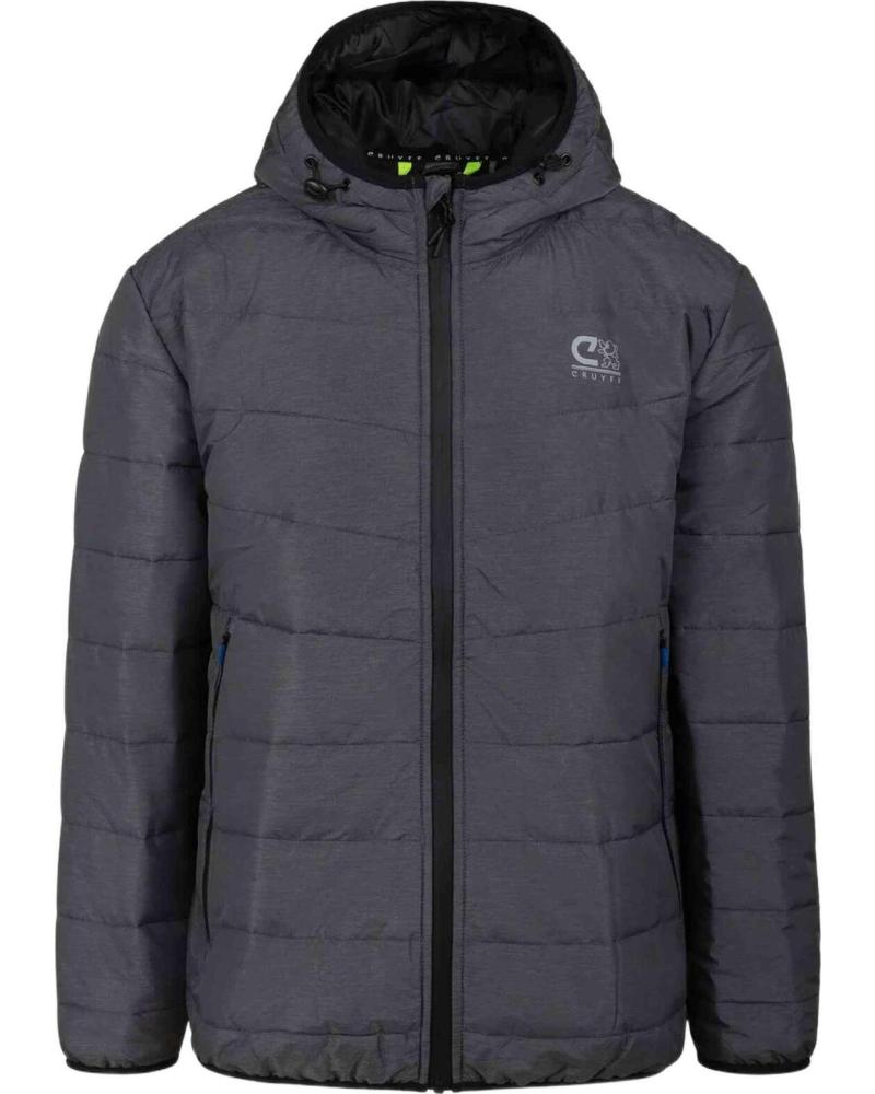 CRUYFF CHAQUETA CRUYFF ACOLCHADA CON CAPUCHA PARA HOMBRE GRIS