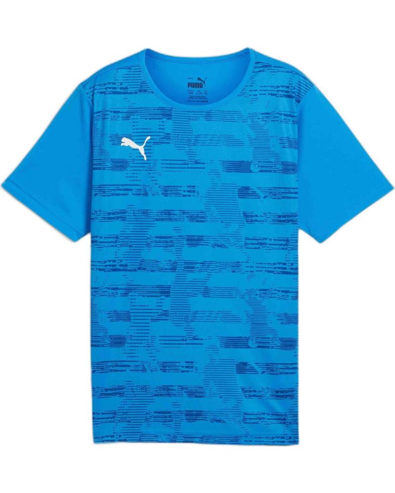 PUMA CAMISETA PUMA DE MANGA CORTA PARA NIÑOS UNISEX AZUL AZUL