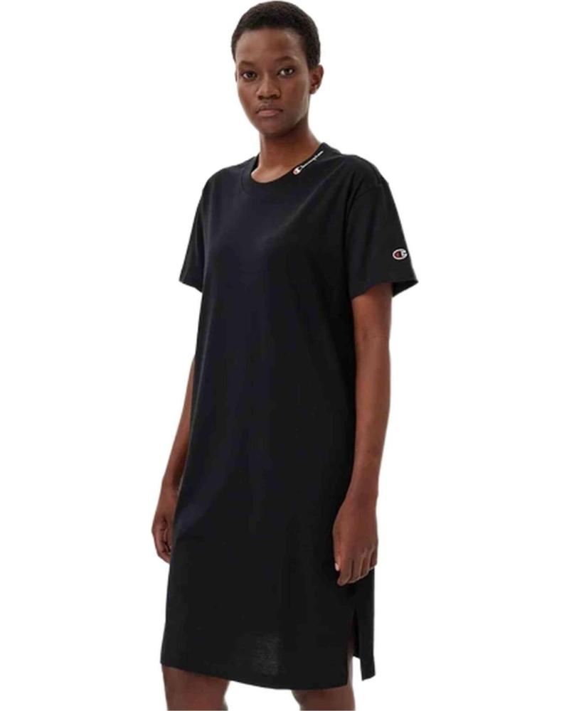 CHAMPION VESTIDO CHAMPION NEGRO PARA MUJER NEGRO