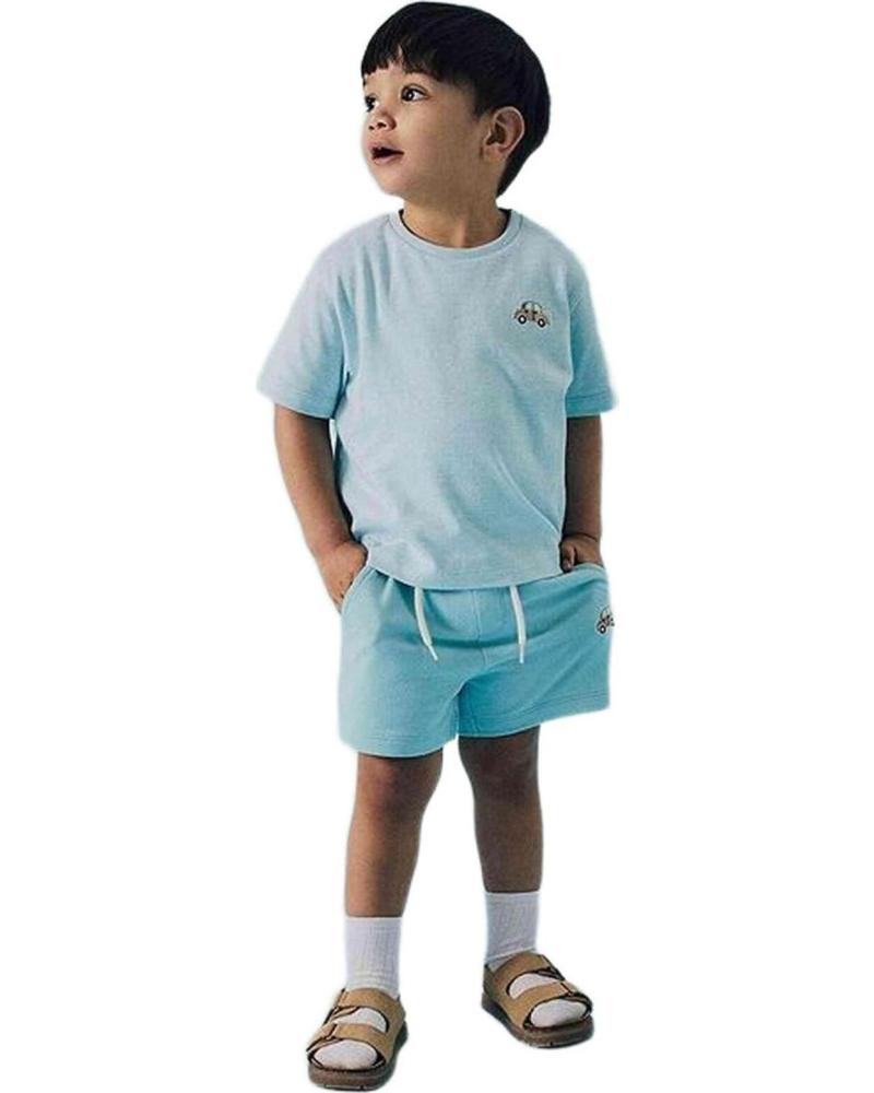 NAME IT CAMISETA DE MANGA CORTA NAME IT PARA NIÑO CON ESTAMPADO DE COCHE AZUL