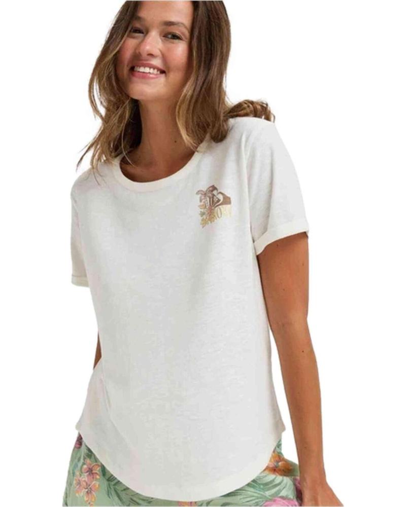 ROXY CAMISETA ROXY DE MANGA CORTA PARA MUJER BLANCO