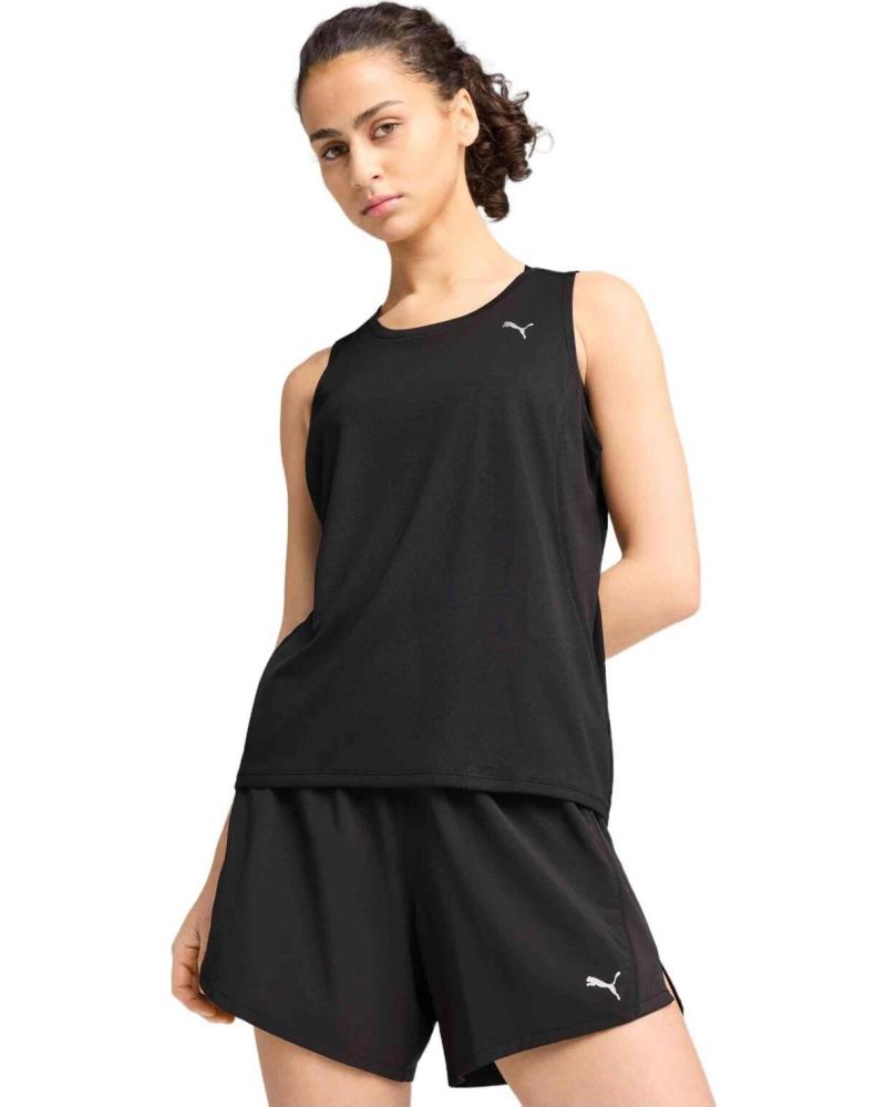PUMA CAMISETA SIN MANGAS PUMA RUN FAVORITE PARA MUJER NEGRO