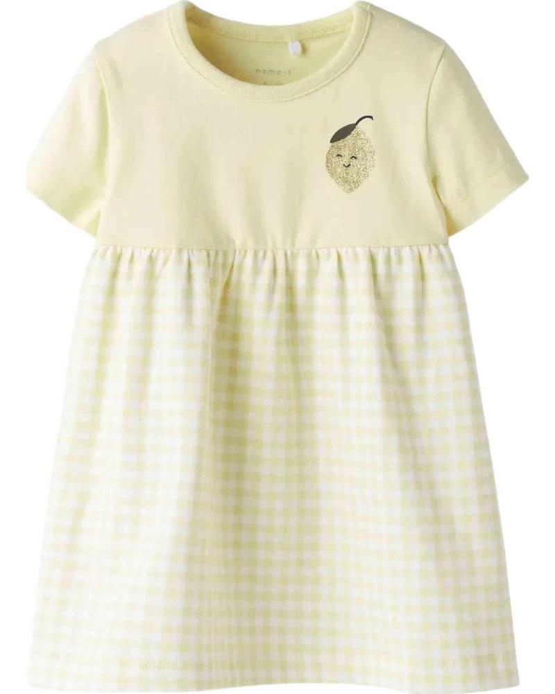 NAME IT VESTIDO NAME IT CON ESTAMPADO DE LIMÓN AMARILLO