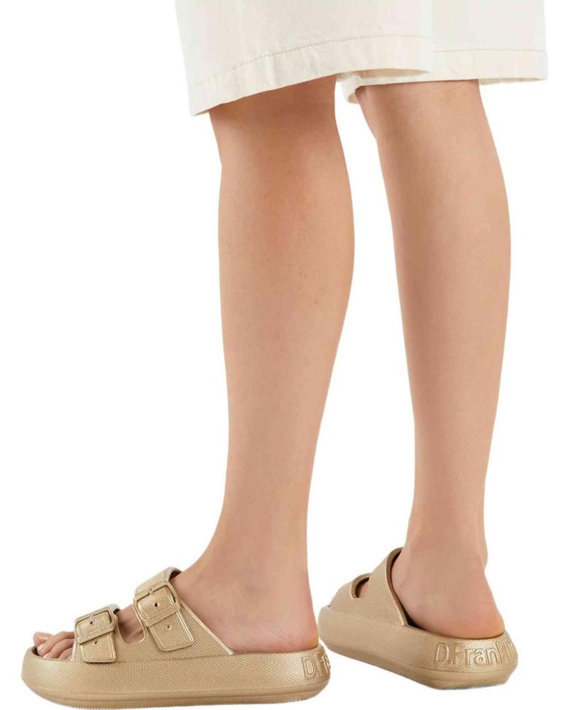 D. FRANKLIN SANDALIAS D FRANKLIN PARA MUJER EN DORADO DORADO