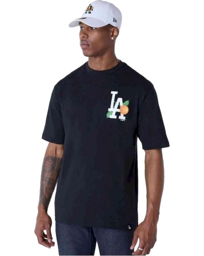 NEW ERA CAMISETA NEW ERA HOMBRE NEGRA MANGA CORTA LOS ANGELES DODGERS FLORAL NEGRO