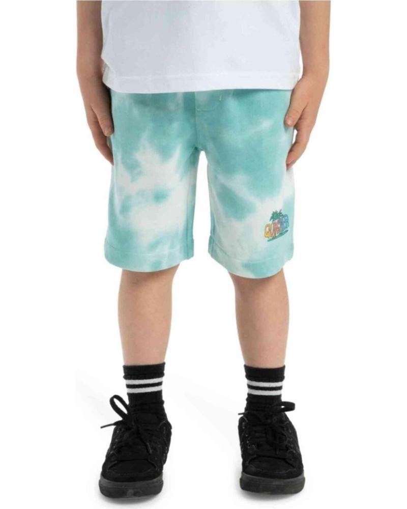 Zapatos de Niña y Niño QUIKSILVER PANTALONES CORTOS TIE DYE QUIKSILVER PARA NIÑO AZUL