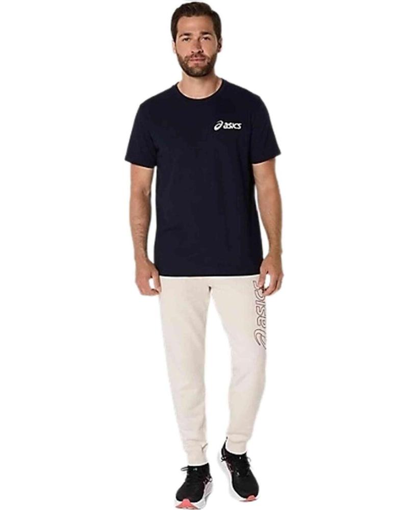 ASICS CAMISETA DE MANGA CORTA ASICS PARA HOMBRE, COLOR AZUL MARINO NEGRO