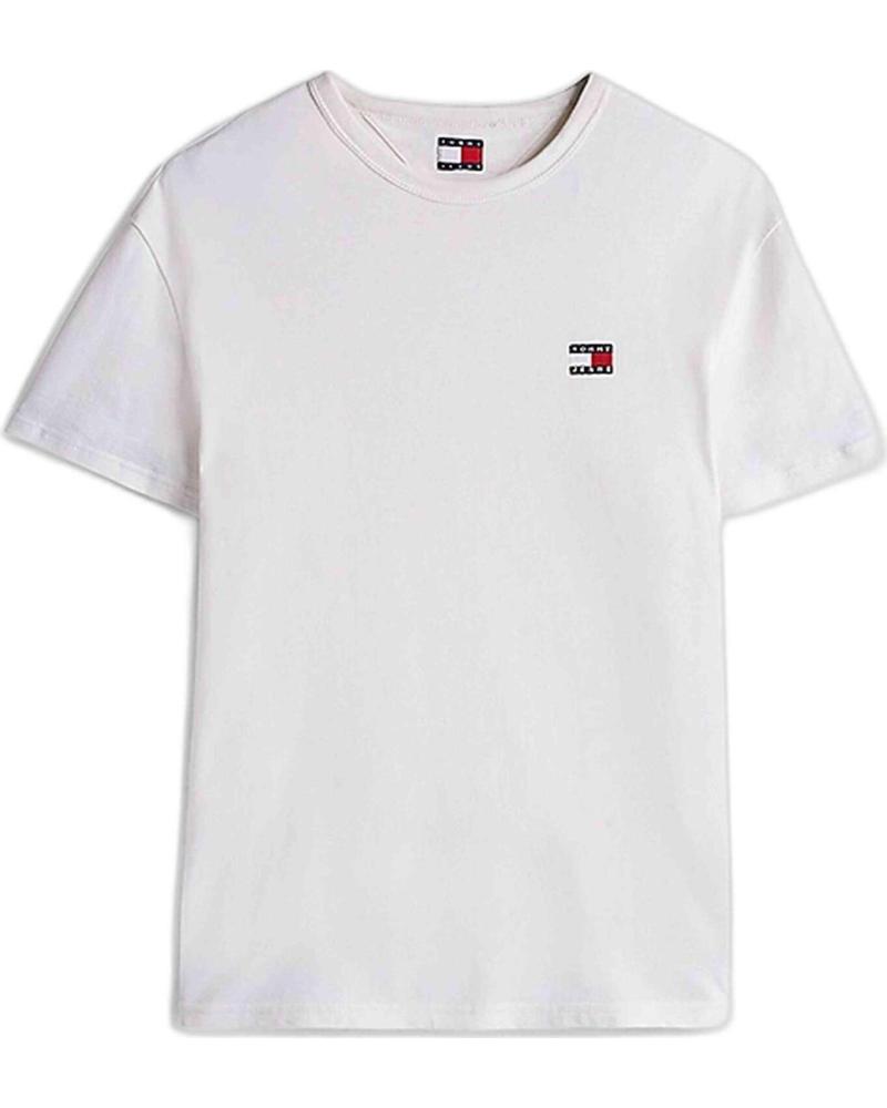 TOMMY JEANS CAMISETA TOMMY JEANS DE MANGA CORTA PARA HOMBRE BLANCO