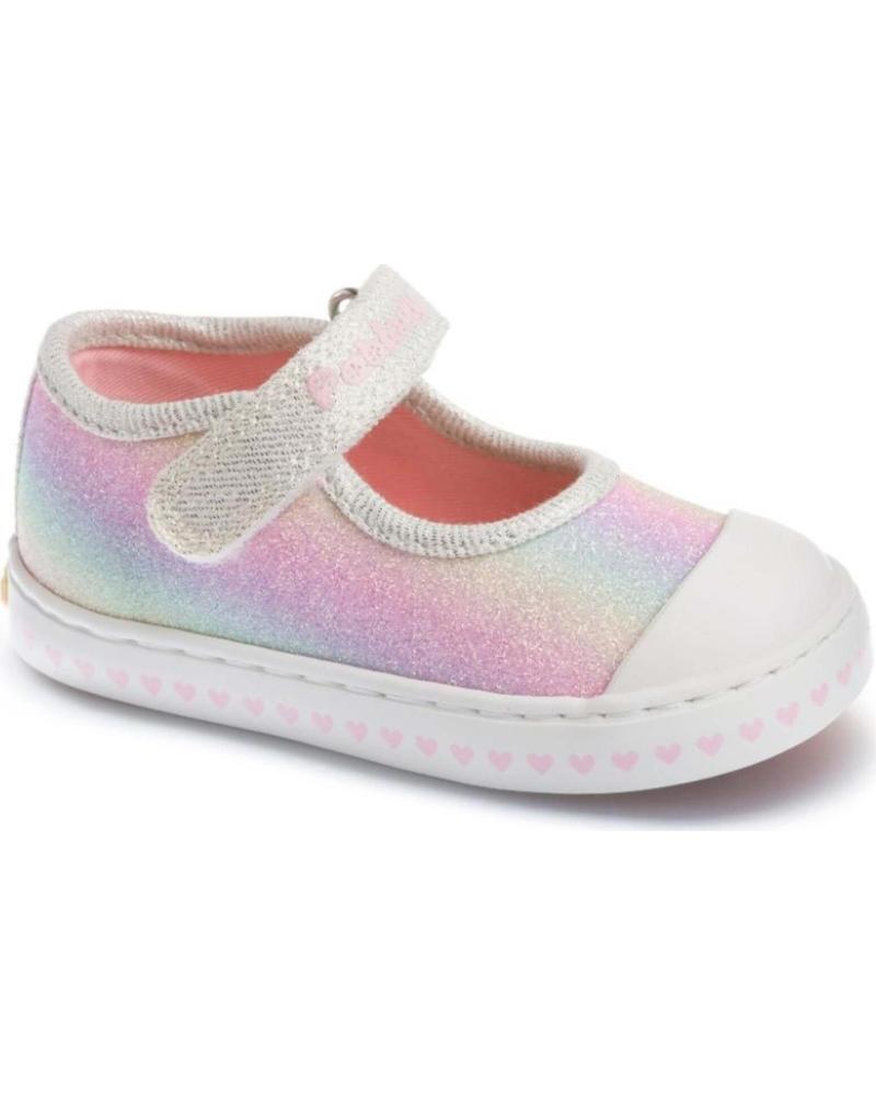 PABLOSKY ZAPATILLAS PABLOSKY NIÑA VELCRO MULTICOLOR NEGRO