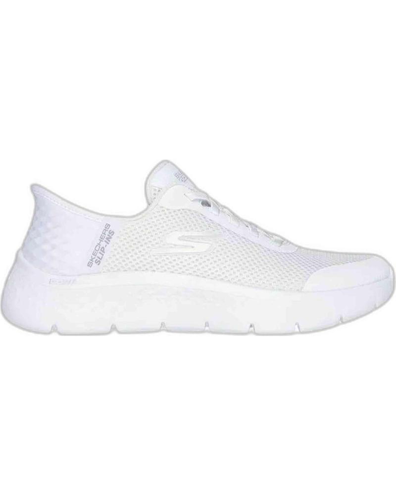 SKECHERS ZAPATILLAS SKECHERS GO WALK PARA MUJER BLANCAS WHITE TEXTILE-TRIM