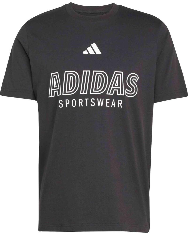 ADIDAS CAMISETA DEPORTIVA GRÁFICA SPORTSWEAR BLACK