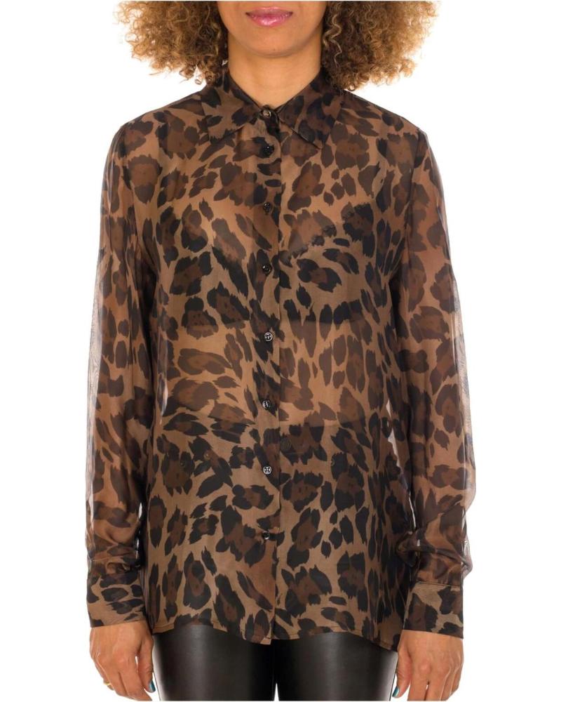 LIU JO BLUSA LIU JO ESTAMPADO DALMATA TRANSPARENTE MUJER DALMATA PRINT