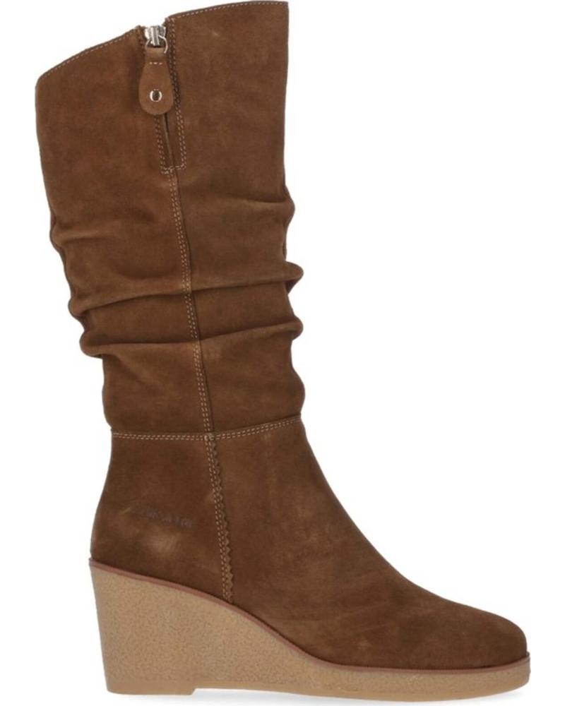 CHIKA10 BOTAS CHIKA10 DE CUÑA PARA MUJER EN ANTE AZUL MARINO DEEP BLUE