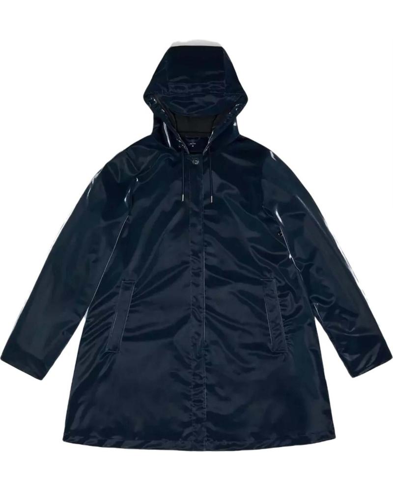 RAINS CHAQUETA RAINS DE MUJER AZUL MARINO IMPERMEABLE INK