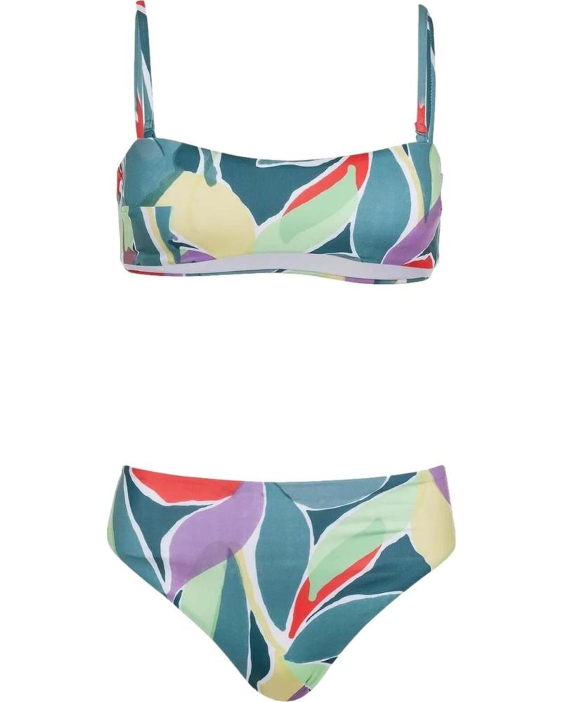 TIFFOSI BIKINI DE DOS PIEZAS TIFFOSI CON ESTAMPADO TROPICAL PARA MUJER MULTICOLOR