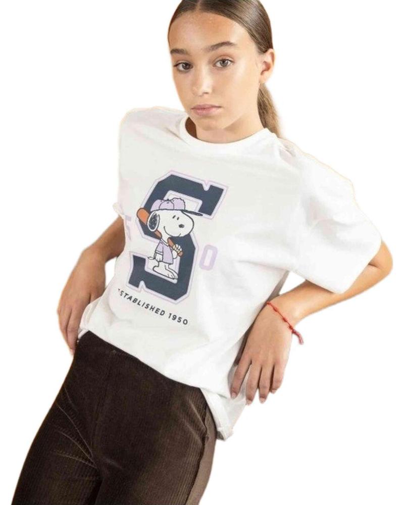 TIFFOSI CAMISETA DE MANGA CORTA TIFFOSI CON GRÁFICO PARA NIÑA BLANCO