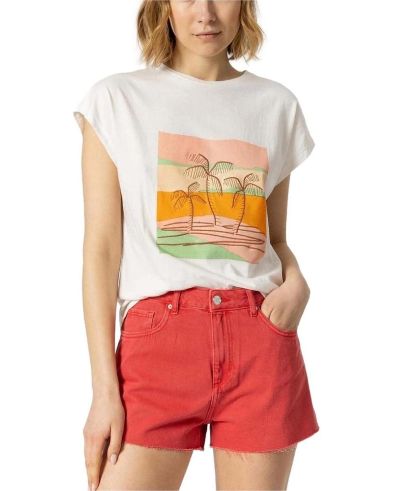 TIFFOSI CAMISETA ESTAMPADA DE MANGA CORTA BLANCO