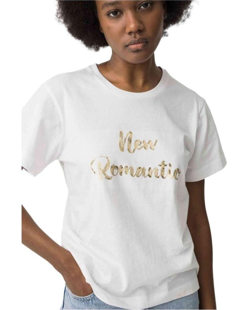 TIFFOSI CAMISETA DE MANGA CORTA CON ESTAMPADO ´HOW ROMANTIC´ PARA MUJER TIFFOSI BLANCO