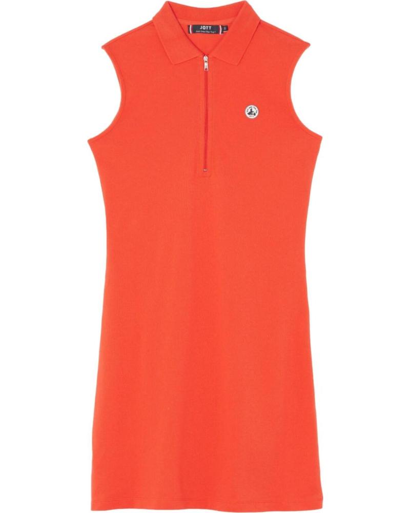 JOTT VESTIDO JOTT DE PUNTO SIN MANGAS PARA MUJER NARANJA