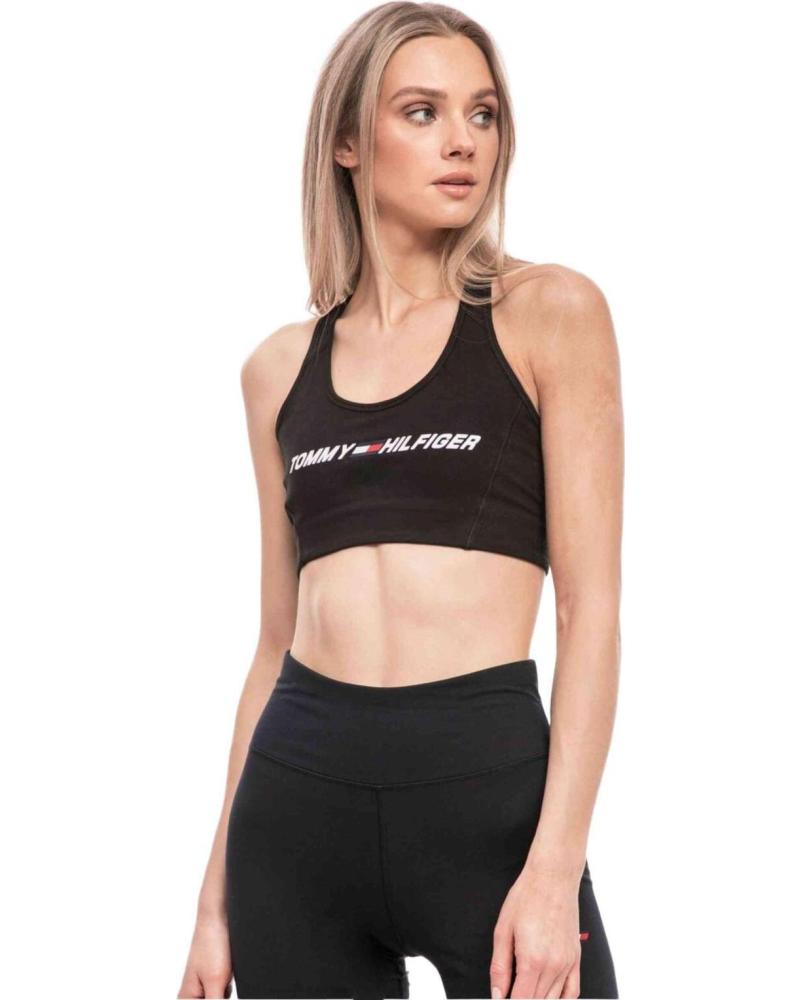 TOMMY HILFIGER SUJETADOR DEPORTIVO TOMMY HILFIGER PARA MUJER NEGRO