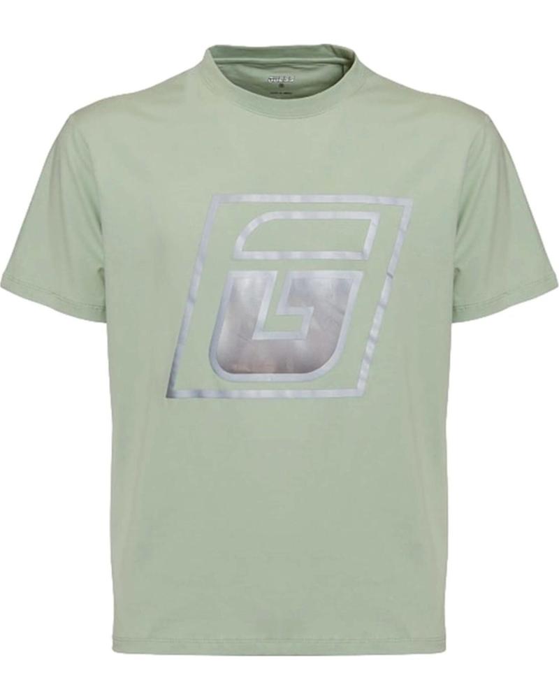 GUESS CAMISETA GUESS DE MANGA CORTA PARA HOMBRE EN VERDE AZUL