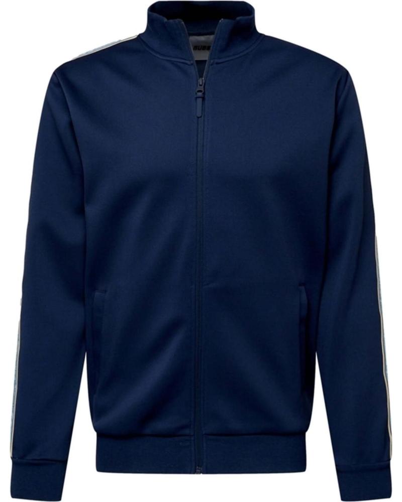 GUESS CHAQUETA GUESS DE HOMBRE AZUL CON CREMALLERA AZUL