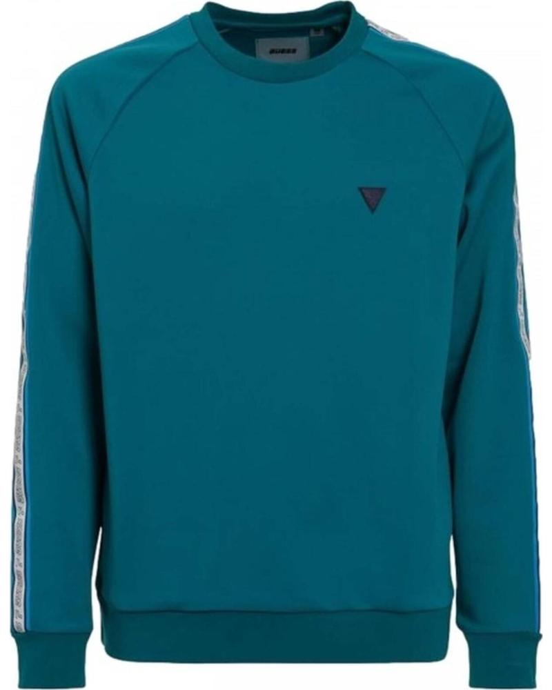 GUESS SUDADERA GUESS DE HOMBRE VERDE VERDE