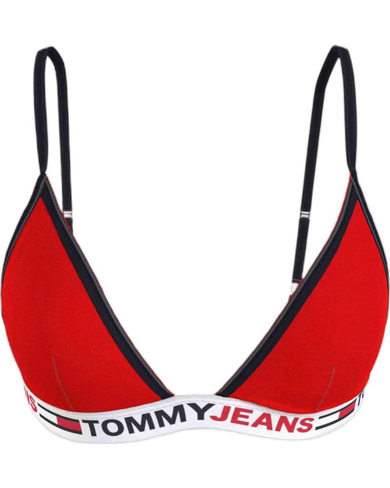 TOMMY HILFIGER TOP DE BIKINI ROJO TOMMY HILFIGER PARA MUJER ROJO