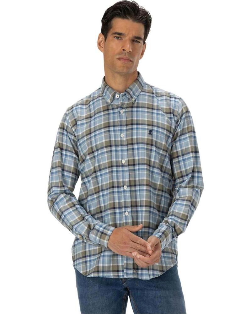 EL PULPO CAMISA DE CUADROS CLÁSICA EL PULPO PARA HOMBRE MULTICOLOR