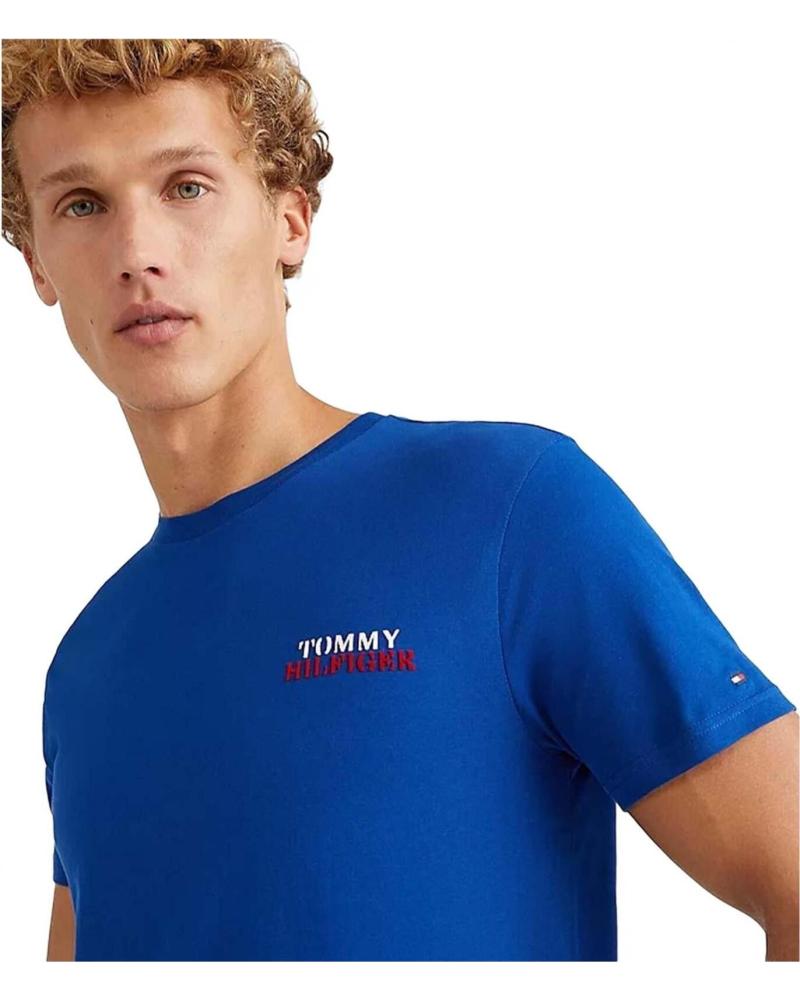 TOMMY HILFIGER CAMISETA TOMMY HILFIGER DE MANGA CORTA PARA HOMBRE AZUL