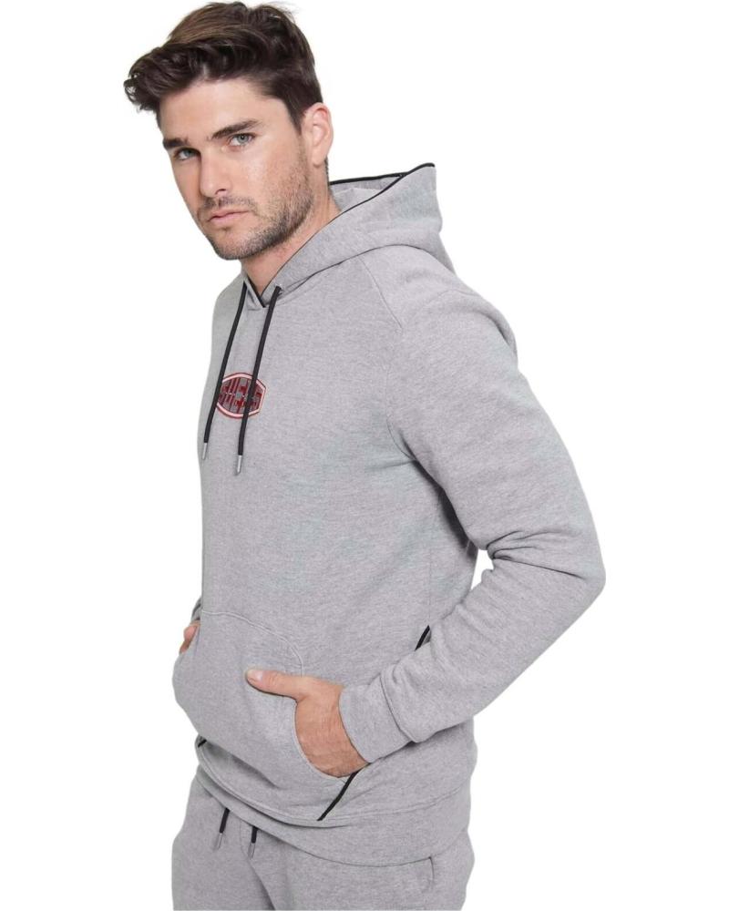 GUESS SUDADERA CON CAPUCHA GUESS PARA HOMBRE GRIS GRIS
