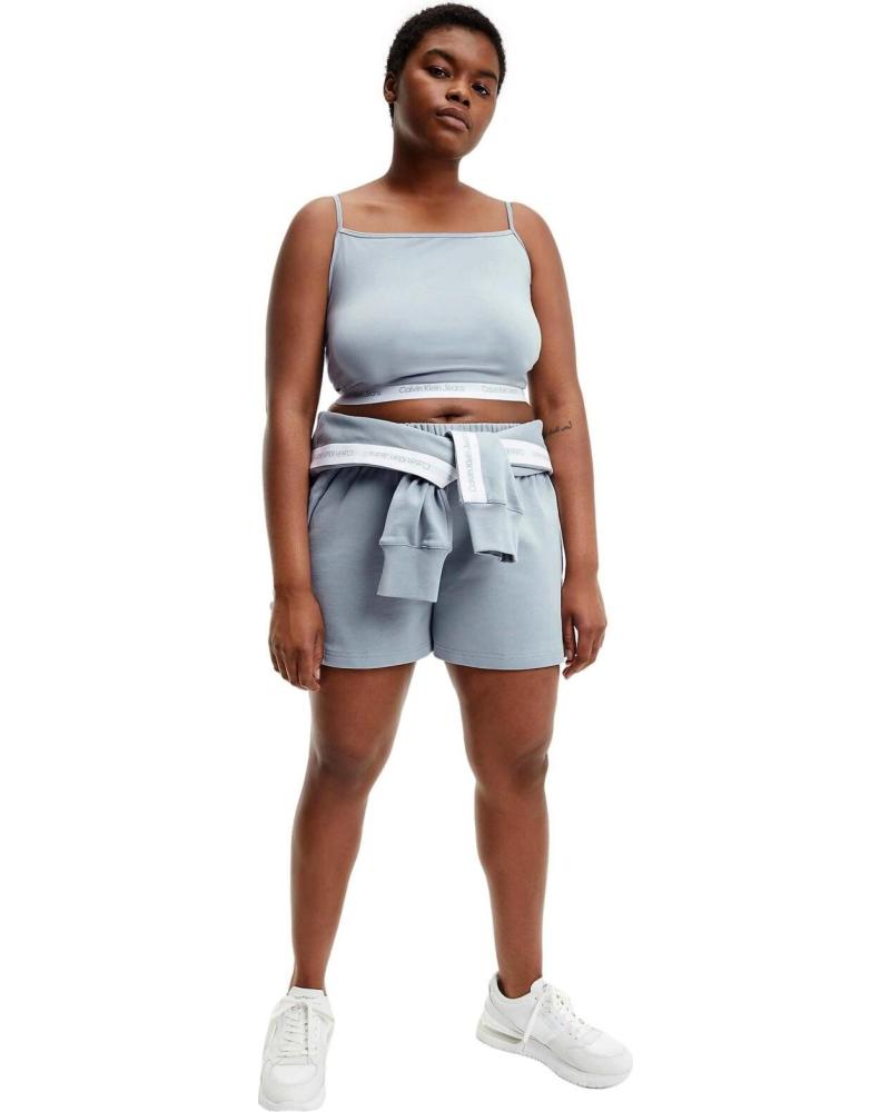 CALVIN KLEIN CAMISETA DE TIRANTES CALVIN KLEIN JEANS PARA MUJER AZUL