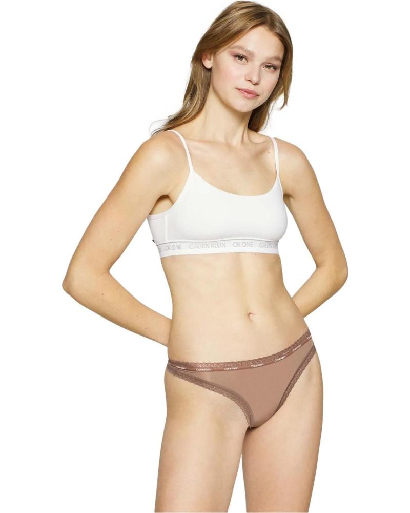 CALVIN KLEIN BRAGUITA DE BIKINI CALVIN KLEIN PARA MUJER MARRON
