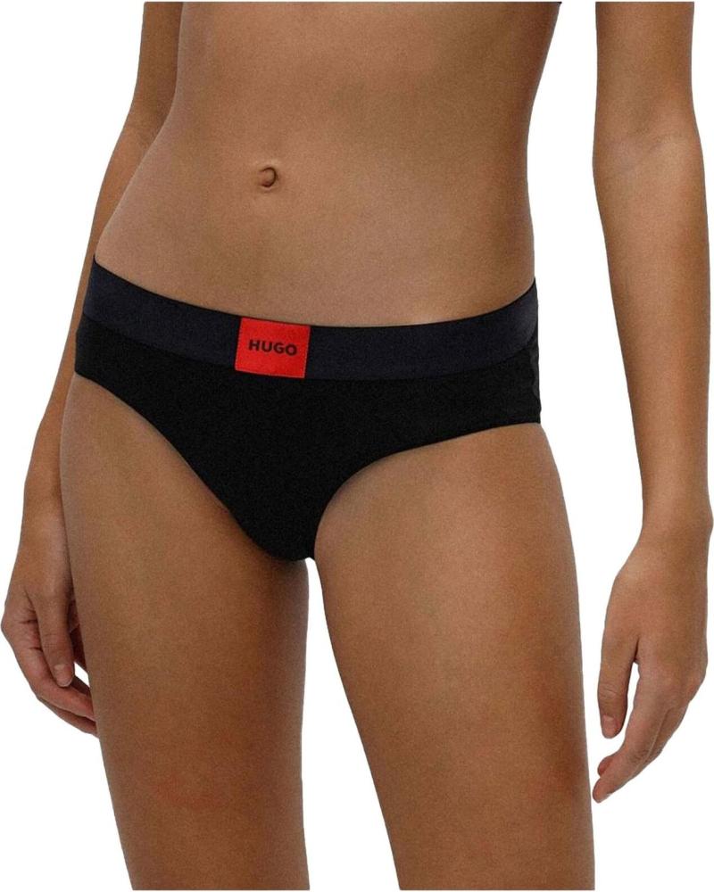HUGO BOSS BRAGUITA DE BIKINI HUGO BOSS CON LOGO NEGRO