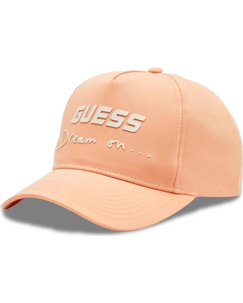 GUESS GORRA GUESS DE MUJER EN COLOR NARANJA NARANJA