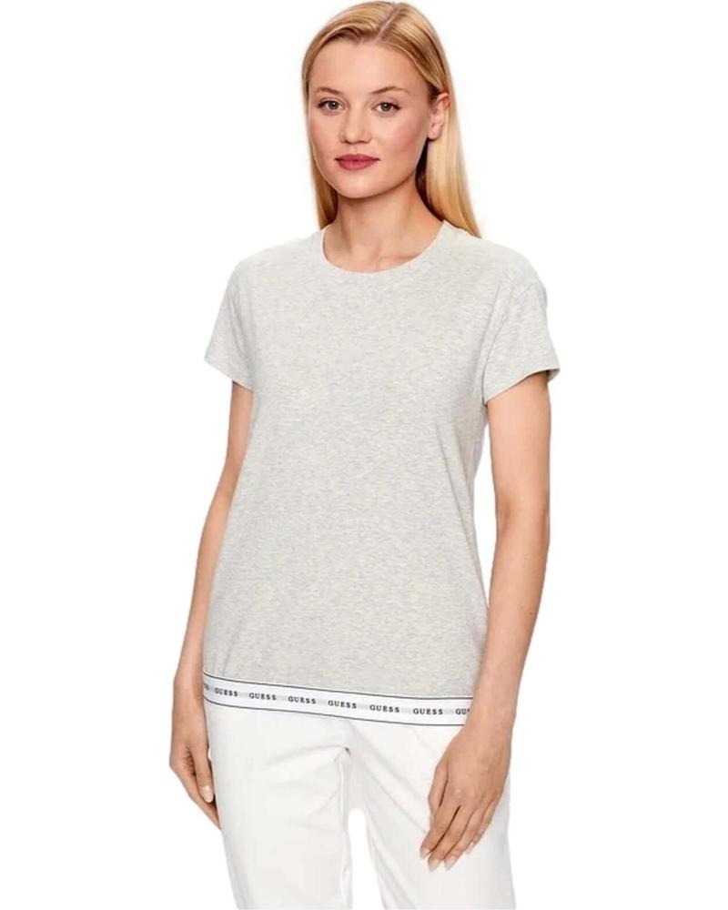 GUESS CAMISETA DE MANGA CORTA GUESS PARA MUJER GRIS