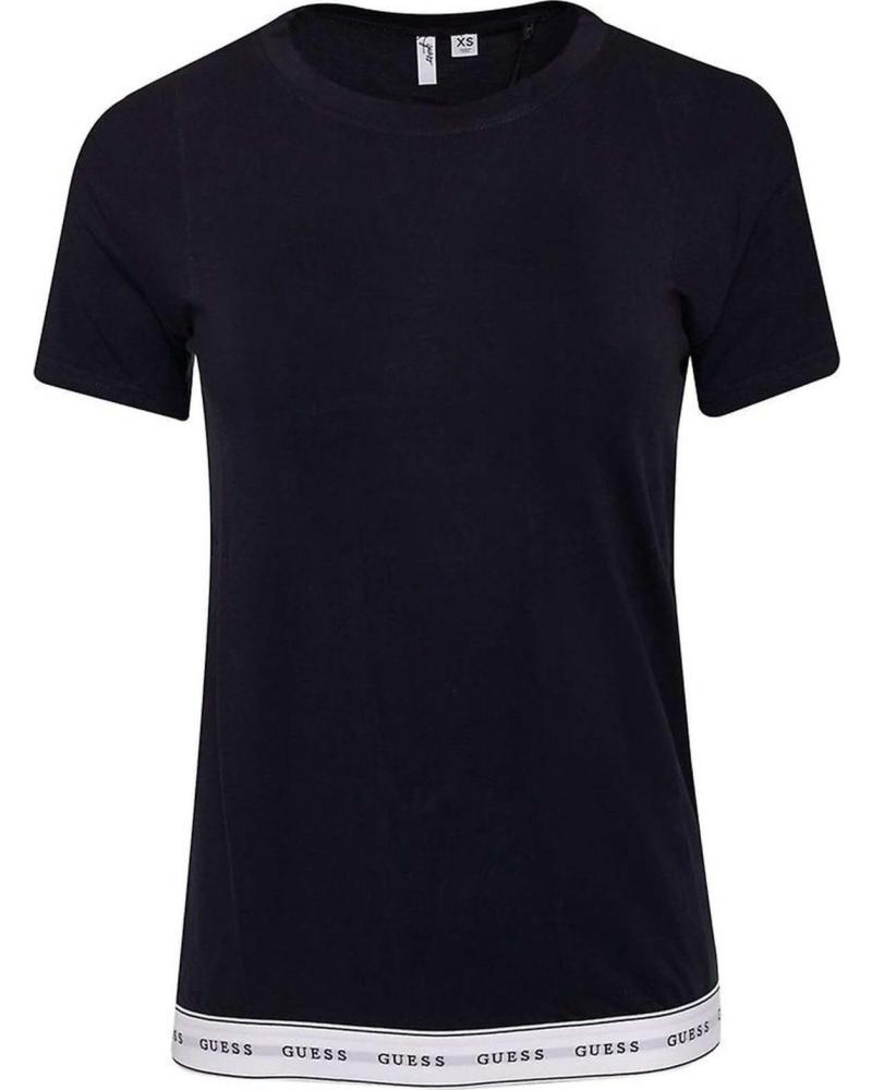 GUESS CAMISETA GUESS DE MANGA CORTA PARA MUJER NEGRO