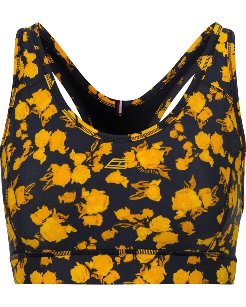 TOMMY HILFIGER SUJETADOR DEPORTIVO TOMMY HILFIGER CON ESTAMPADO FLORAL PARA MUJER MULTICOLOR